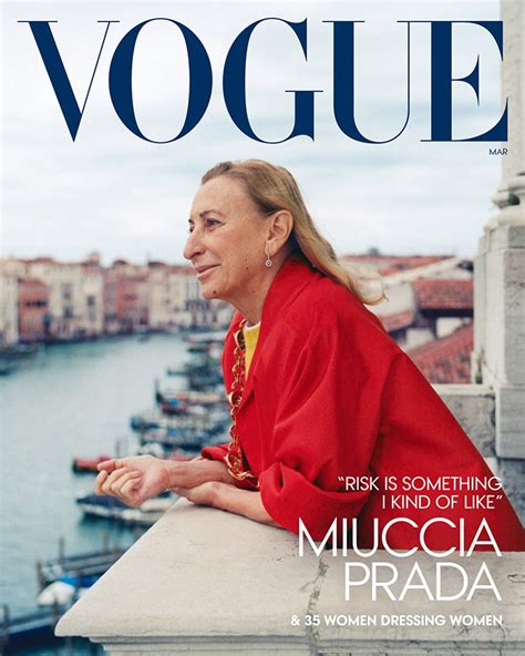 vogue sfilata prada|miuccia prada fashion.